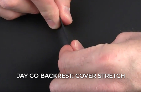 JAY GO Backrest: Cover Stretch