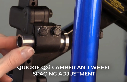Quickie QXi Camber and Wheel Spacing Adjustment