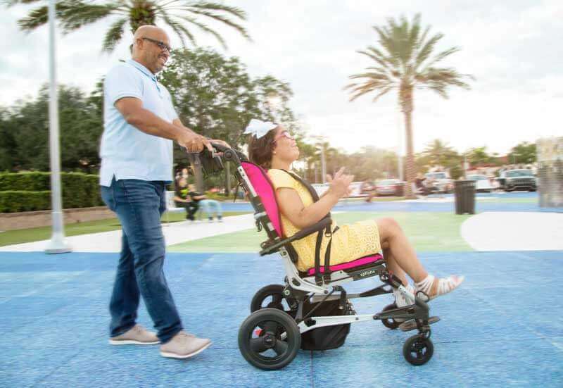 A family using the ZIPPIE Sphynx