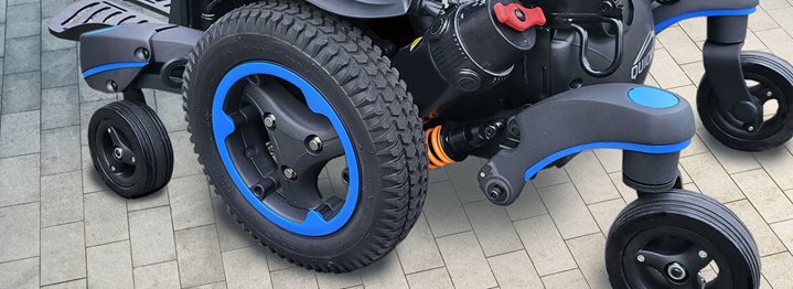 Power Wheelchair Suspension