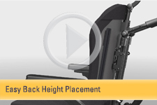 MONO Backrest System - Easy Back Height Placement
