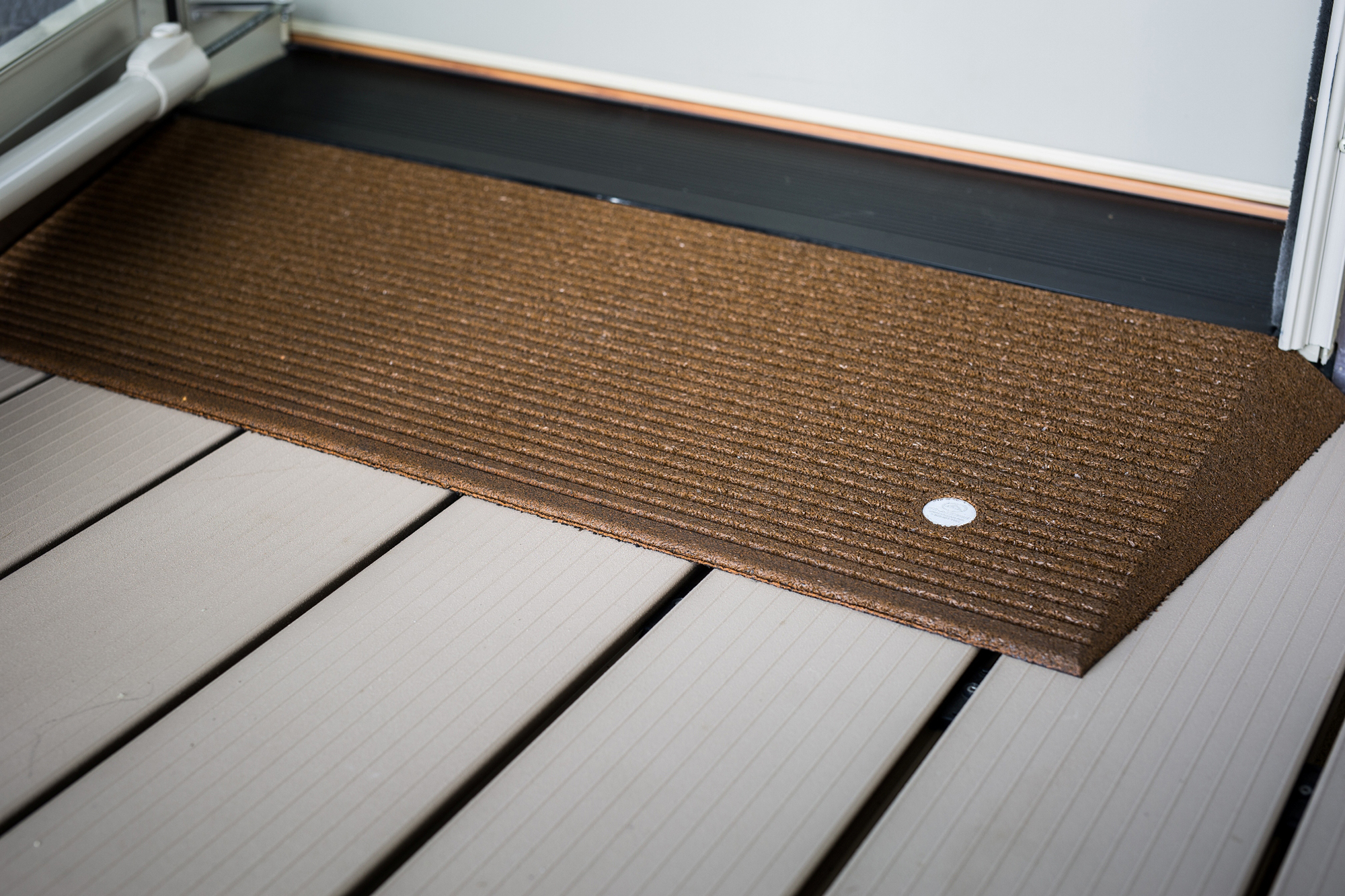 TRANSITIONS® Angled Entry Mat: Door Threshold Ramp