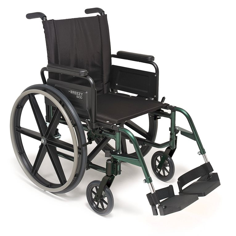 BREEZY 600 Lightweight Standard Wheelchair | Sunrise Medical