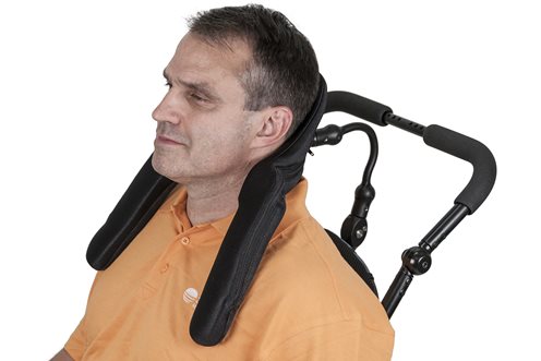 Whitmyer Heads Up Wheelchair Headrest