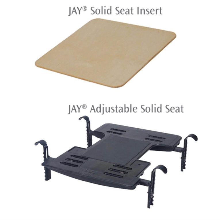 Wheelchair Cushions and Backs by JAYJAY Adjustable Solid Wheelchair Seat Option