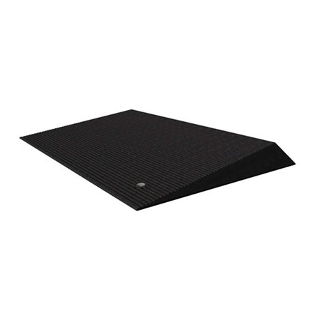 EZ - ACCESS TRANSITIONS Angled Entry Mat 1.5 inch :: ADA approved rubber  thresold mat